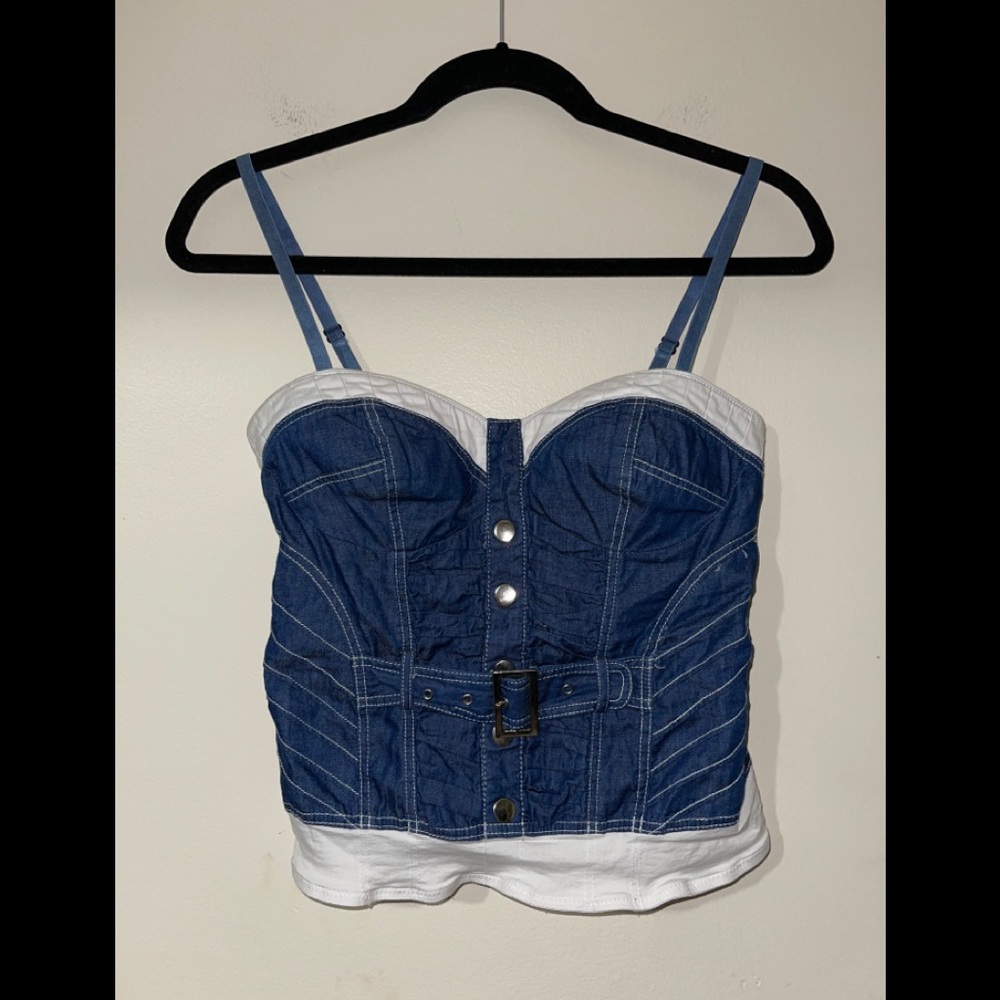 Corset top.